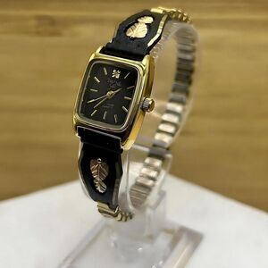 Black Hills Gold Watch Women 12k Gold Watch Tips Stretch Band New Battery